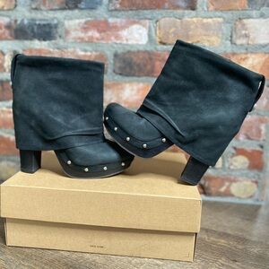 Vince Camuto Fold over Heeled Bootie